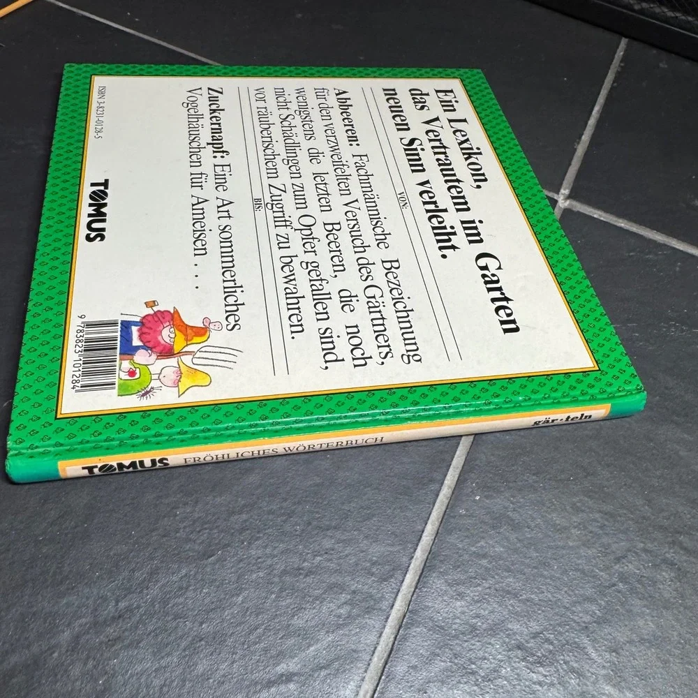 Gaerteln Henry Beard Roy McKie German Gardening Humor Book 1983 Tomus Verlag